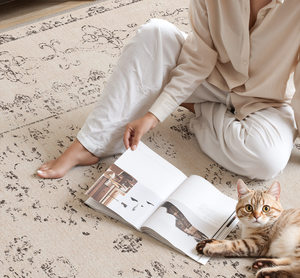 Nuovo <span class=keywords><strong>Tappeto</strong></span> Antico a Pelo Spesso con Base Resistente <span class=keywords><strong>per</strong></span> Soggiorno, Impermeabile, Antimacchia, Lavabile, Grande <span class=keywords><strong>per</strong></span> Camera da Letto, Comodino, <span class=keywords><strong>Divano</strong></span> - Product Image 5