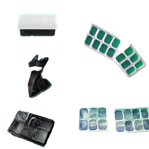 Trực Tiếp Nhà Máy Cung Cấp Biểu Tượng Tùy Chỉnh <span class=keywords><strong>Ice</strong></span> <span class=keywords><strong>Cube</strong></span> Khay 6 Khoang Cấp Thực Phẩm Silicone <span class=keywords><strong>Ice</strong></span> Khuôn Khay - Product Image 3