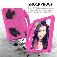 Étui de tablette EVA souple antichoc pour iPad Mini 6, 8.3 pouces, couverture arrière souple avec des dessins 3D, mignon pour enfants, 1, 2, 3, 4, 5, nouveauté