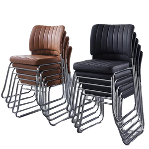 Chaise de Bureau Ergonomique de Style Moderne et Nouveau Vente en Gros Usine Chaise de Réunion Exécutive en Maille et Fer pour Visiteurs - Product Image 4