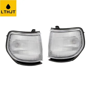 Voor Landcruiser Lc80 Fj80 Fzj80 Hoeksignaal Zijmarkeringslichtlampen Hoeklamp Zijlamp Chroom Oem 81610-60100 81620-60080