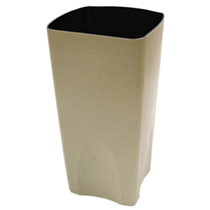 Bidone per Rifiuti Rigido Landmark 72 L Design Quadrato Beige - Product Image 2