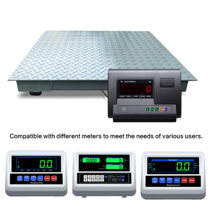 Báscula Digital <span class=keywords><strong>de</strong></span> <span class=keywords><strong>Plataforma</strong></span> para Piso, 3 Toneladas, Resistente, OEM/ODM, Certificación CE, Gran Venta - Product Image 1