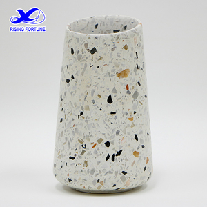 Maceta de terrazo decorativa moderna de estilo nórdico para el hogar y el jardín, maceta de flores de terrazo para plantas - Product Image 4