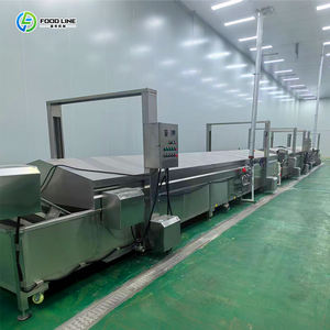 Proveedor <span class=keywords><strong>de</strong></span> línea para freír frutos secos a gran escala para cacahuetes fritos, anacardos y habas, línea automática para freír y mezclar frutos secos - Product Image 6