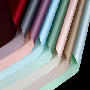 Solid Color <b>Paper</b> Flower Packaging <b>Paper</b> Waterproof Florist Bouquet Packaging <b>Wrapping</b> <b>Paper</b> for Flowers Multicolor - Product Image 2