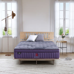 Гиноаллергенная конкурентоспособная цена, экологически чистая роскошная кровать, матрас из соевого волокна, Королевский размер, с эффектом памяти, пружинный матрас - Product Image 2