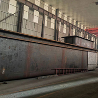 Bouilloire de galvanisation Bain de zinc à chaud Longue durée de vie Pot en fusion Équipement de placage industriel Machine de revêtement