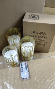 Wholesale <b>Lights</b> Electronic Candles LED Candle Decorationscandles Complete Set of Remote Control <b>Timers</b> Christmas and Wedding - Product Image 3