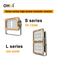 Lumière LED antidéflagrante de classe I/II/III Div 1/2 IP66 pour station-service et usage industriel