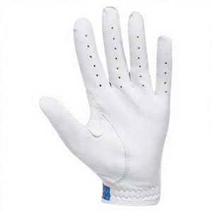 All Weather Professional Golf Gloves Cabretta Leather Palm Air Mesh <b>Top</b> Waterproof Anti-slip Men's Professional Use Buckle Hands - Product Image 3