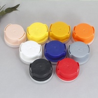 Precio de fábrica Color personalizado 32mm Aditivo de combustible Tapones de rosca de plástico de aceite de motor a prueba de niños para latas de aditivos de aerosol