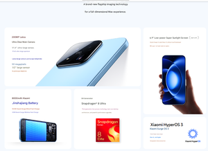 Teléfono Móvil <span class=keywords><strong>Xiaomi</strong></span> 17 Max Original, Nuevo Modelo 2026, Deca Core, CDMA |   Cargador de 8000 mA y 100 W |   Pantallas AMOLED de 6.9 pulgadas - Product Image 6