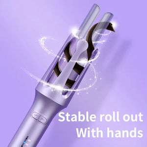 Nuevo Diseño de Rizador de Pelo Automático Giratorio para Salón, Rizador de Pelo Eléctrico Portátil de Calentamiento Rápido, Rizador de Pelo Automático Profesional - Product Image 3