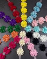 Renda Chiffon Daun Magnolia Ramah Lingkungan Merek XT untuk Anting DIY, Dekorasi Pernikahan, & Pakaian Anak