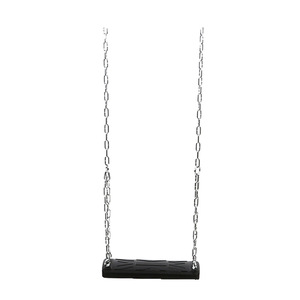 Asiento de goma para columpio de exterior con capacidad de carga de 440 libras para equipos de juegos infantiles, uso de adultos y niños - Product Image 1