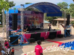 Chiếu Sáng Âm Thanh Chuyên Nghiệp Hiển Thị Lại Hệ Thống <span class=keywords><strong>Truss</strong></span> Đứng/Hệ Thống Cấu Trúc <span class=keywords><strong>Truss</strong></span> Nhôm Bolt - Product Image 2