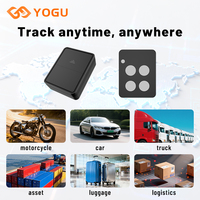 YOGU YG-D3 Rastreador GPS Magnético Inalámbrico 4G, Dispositivo de Rastreo de Activos Vehiculares de 5,000 mAh, Mini Rastreador GPS Magnético