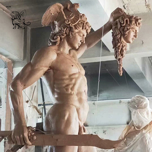 <span class=keywords><strong>Arte</strong></span> del metallo all'aperto a grandezza naturale famosi eroi mitici greche statua in bronzo perseo con la scultura della testa - Product Image 3