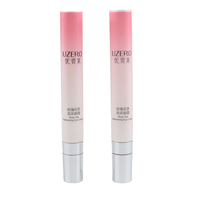 Tube cosmétique à logo personnalisé, tube en plastique de 10 ml pour baume à lèvres, avec couvercle, impression numérique sérigraphique, vente en gros