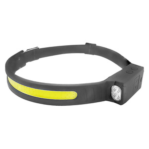 Lampe frontale intelligente à détecteur de mouvement XPE COB LED rechargeable 2000mAh avec bande réglable pour la pêche nocturne et l'utilisation en extérieur - Product Image 5
