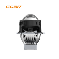Lente Bi-LED GCAR R6 MAX de 3 Pulgadas, 75W, 6000K, Universal para Automóvil, Fácil de Instalar, Faro con Prisma TIR