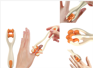 2025 New Arrivals High Quality 4 Wheels Hand Finger <strong>Joint</strong> Massager Finger Massager <strong>Roller</strong> - Product Image 3