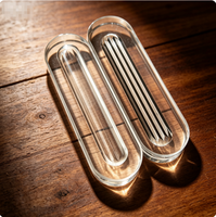 REALMAX Verre de jauge de niveau à réflexion haute pression en borosilicate pour chaudière à vapeur