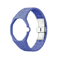 Nouveauté : Bracelet et boîtier en biocéramique pour montre AP X Swatch Royal Pop