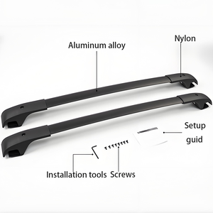 Barras Transversales para Techo de Auto JOESHIER, de Aleación de Aluminio, Fácil Instalación, Soportan Más de 100 kg, para Ford Bronco Sport 2020-2022 - Product Image 4