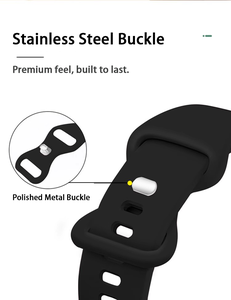 Cinturino di Ricambio in Silicone 49mm 46mm per <span class=keywords><strong>Apple</strong></span> <span class=keywords><strong>Watch</strong></span> Ultra 3 2 Serie 11 10 9 8 SE Sport - Product Image 4