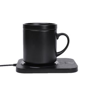 Calentador de Tazas Inalámbrico con Función de Carga, <span class=keywords><strong>Taza</strong></span> Térmica con Apagado Automático y Control Táctil para Teléfono Móvil, Alimentado <span class=keywords><strong>por</strong></span> <span class=keywords><strong>USB</strong></span> - Product Image 5