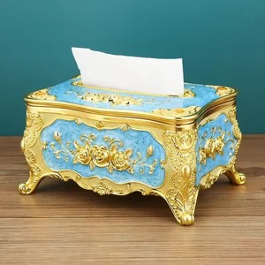 Boîte <span class=keywords><strong>à</strong></span> <span class=keywords><strong>mouchoirs</strong></span> pour salon et <span class=keywords><strong>maison</strong></span>, boîte <span class=keywords><strong>à</strong></span> serviettes en papier de luxe pour décoration de restaurant, hôtel, KTV, boîte <span class=keywords><strong>à</strong></span> <span class=keywords><strong>mouchoirs</strong></span> - Product Image 2