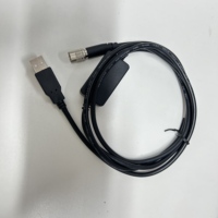 NUEVO Cable de datos de descarga USB de 6 pines para la estación total Top Con Sok Kia Go Win Win8/7/10
