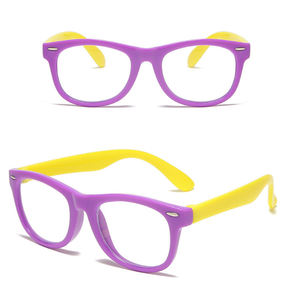 نظارات للأطفال مضادة للضوء الأزرق مع إطار كرتون نظارات حجب الأشعة الزرقاء لاستخدام الكمبيوتر نظارات واقية للأطفال - Product Image 4