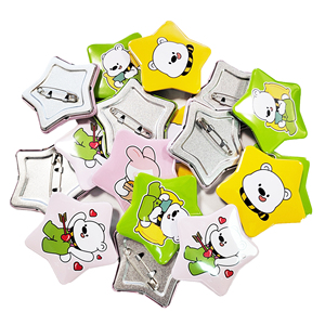 Hot bán sao hình dạng Huy hiệu máy làm nút Maker - Product Image 5