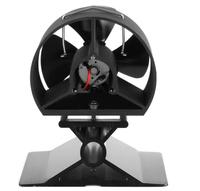 Cheminée à granulés d'intérieur écologique pour la maison d'hiver Mini poêle à bois Ventilateur 4 lames d'échappement Ecofan Autres appareils de chauffage domestiques