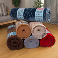 Factory Supply Islamic Muslim Polyester Carpets and Rugs High Quality Washable Embossed Rachael Door Mat Prayer Mat Home Use