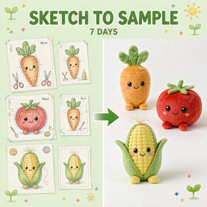Peluche Légume Personnalisée de Haute Qualité OEM ODM – Adorable Poupée Légume Rembourrée pour Merchandising de Marque, Cadeau Enfant et Boutique de Souvenirs - Product Image 2