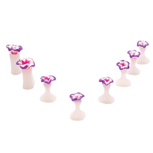 8 pièces/ensemble, accessoires de pédicure de style japonais colorés, séparateurs d'orteils en silicone Kawaii, dessin animé Hello Kitty - Product Image 6