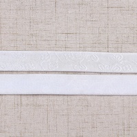 Ventes d'usine chinoise Yuyong JD003 18mm Blanc Spandex/Nylon Jacquard Sangle élastique pour soutien-gorge et vêtements