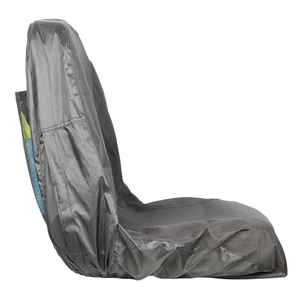 Funda para Asiento de Tractor Cortacésped, Impermeable, con 2 Bolsillos de Almacenamiento, Tamaño Mediano, Color Negro - Product Image 4