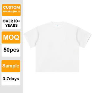 T-shirt personnalisé vierge, lourd, à épaules tombantes, dégradé, Vantage, 100% coton, impression, broderie pour hommes - Product Image 1