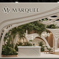 Stand d'exposition modulaire personnalisé MEGA Modern Fashion Pop Up Store pour événements et salons d'art