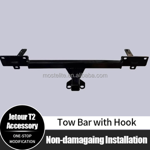 Barre de remorque d'attelage de remorquage en acier d'accessoires d'OEM de haute qualité avec crochet pour le voyageur de Jetour T2 - Product Image 2