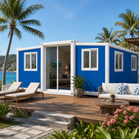 Casa Modular Expandible de Alta Calidad, Aislada y con Tecnología para Sistemas Fuera de la Red, con Certificación CE e ISO