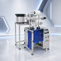 Machine de comptage et d'emballage automatique pour vis, écrous, boulons et rondelles, avec alimentateur vibrant pour pièces de quincaillerie, sacs, plastique et moteurs