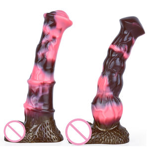 Grote Fantasie Dier Dildo Volwassen Seksspeeltje Fantasie Lange Hond Paard Dildo Voor Vrouwen Mannen Cadeau - Product Image 1