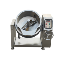 Mélangeur électrique alimentaire commercial automatique pour huile, poivre, chili, tomate, sucre, sauce, confiture, soupe, bouilloire, mélangeur, cuiseur