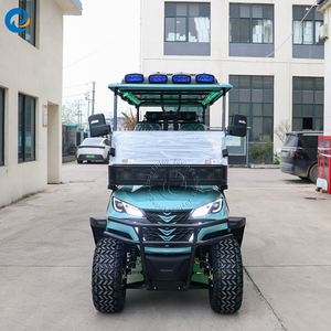 รถเอทีวี 4 ที่นั่ง ขับเคลื่อน 4 ล้อ สำหรับผู้ใหญ่ ใช้ในถนนได้ พร้อมล้อและยางแบบรถกอล์ฟไฟฟ้า - Product Image 3